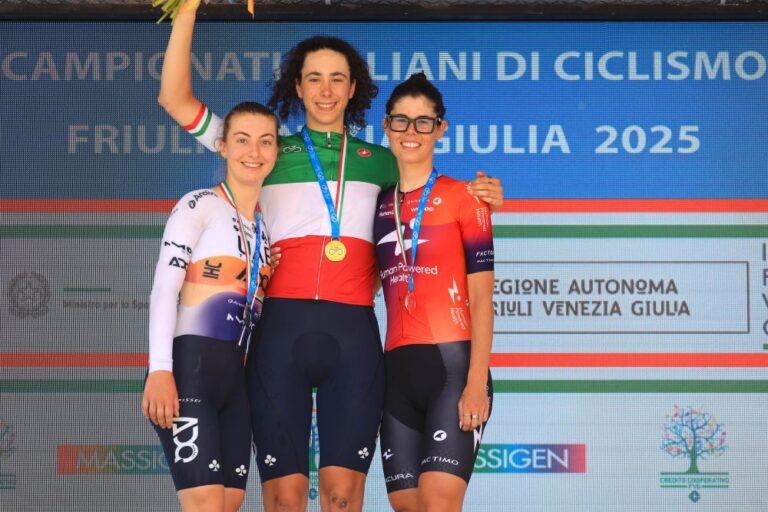 Podio Donne Under 23 – Foto FLAVIANO OSSOLA