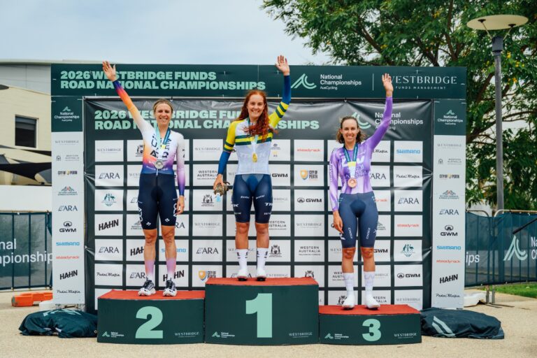 Podium credits Cycling Australia