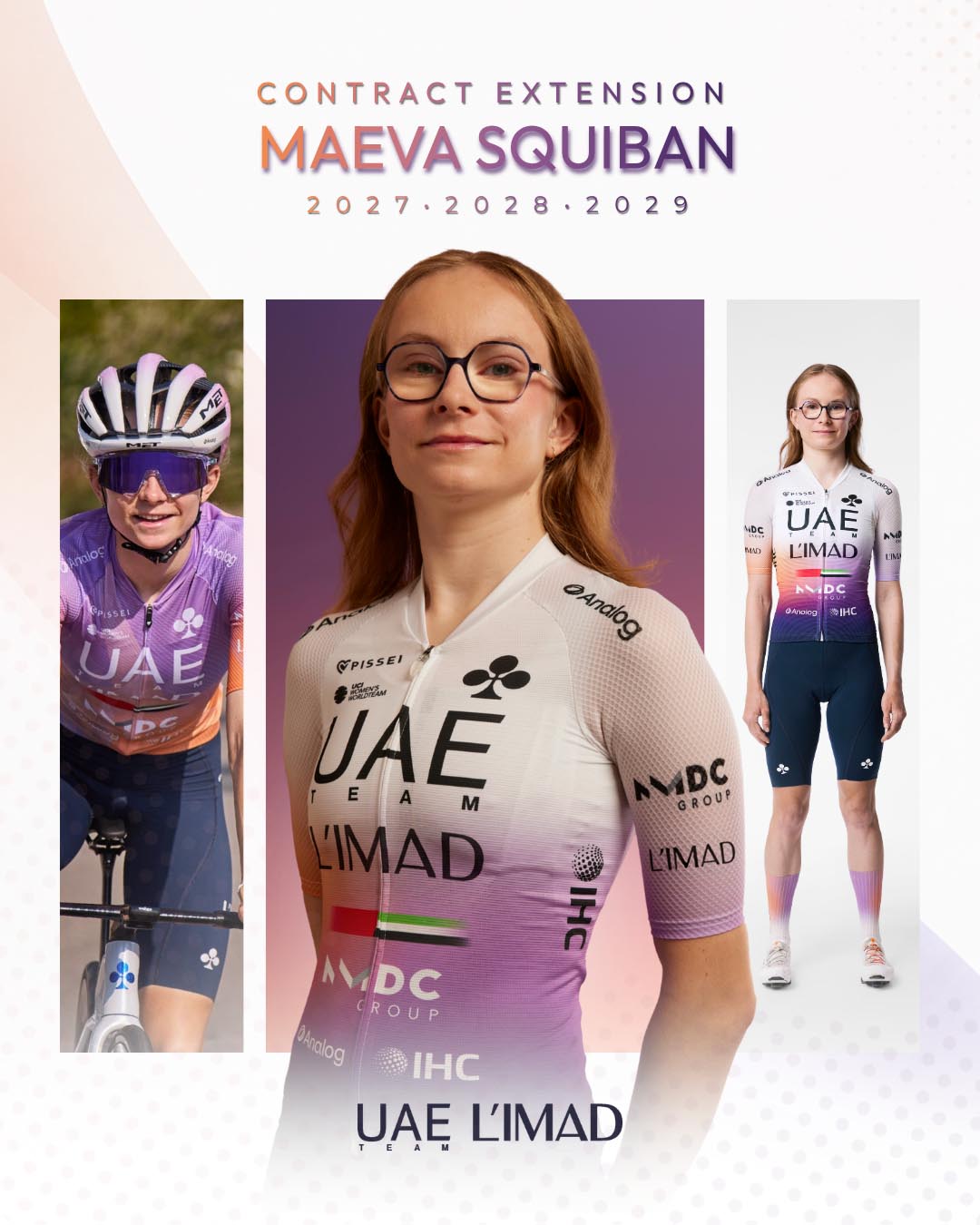 UAE Team L’IMAD extends Maeva Squiban’s contract through 2029