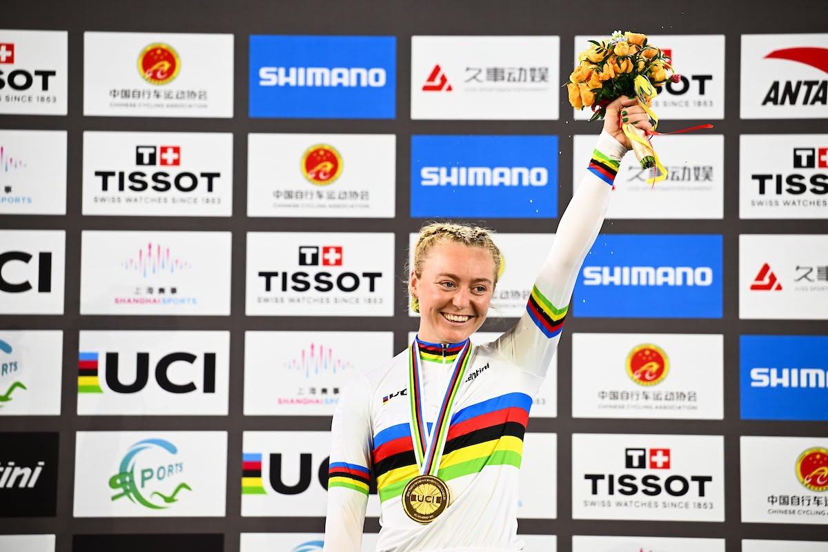 Lara Gillespie crowned Points Race World Champion in Shanghai