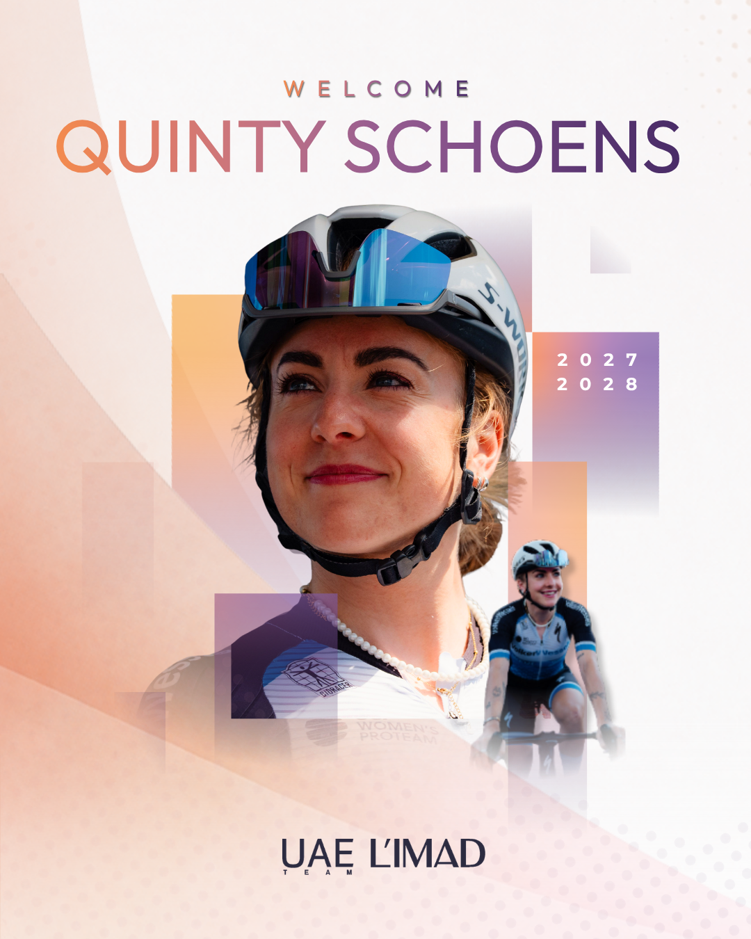 Quinty Schoens joins UAE Team L’IMAD from 2027 for her WorldTour debut